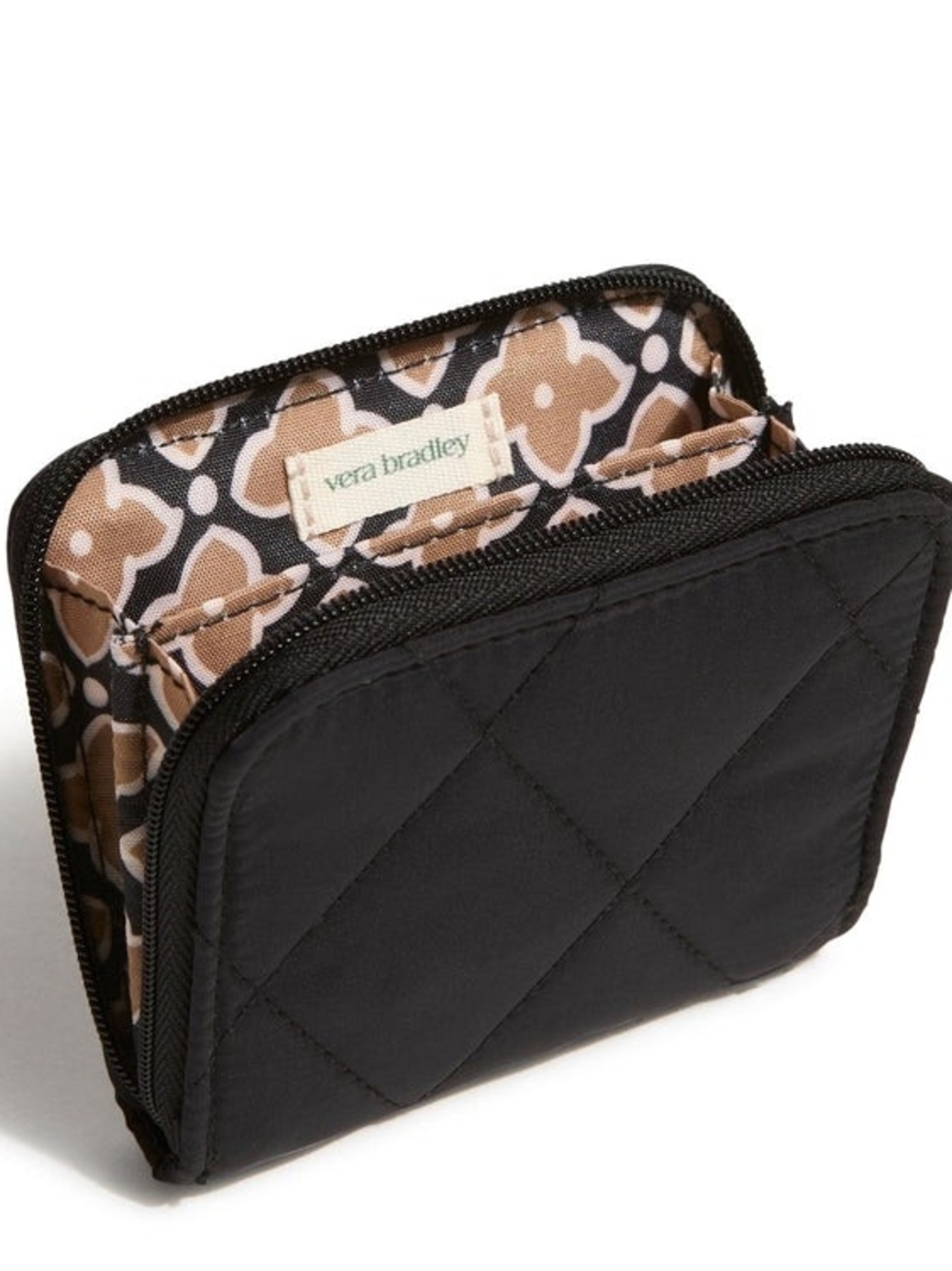 Vera Bradley Moonless Night Small Zip-Around Wallet